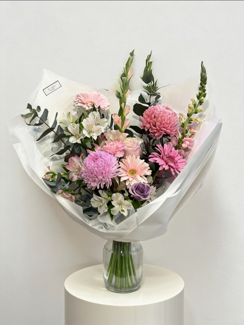 Blush & Ivory Bouquet (Pink & White)