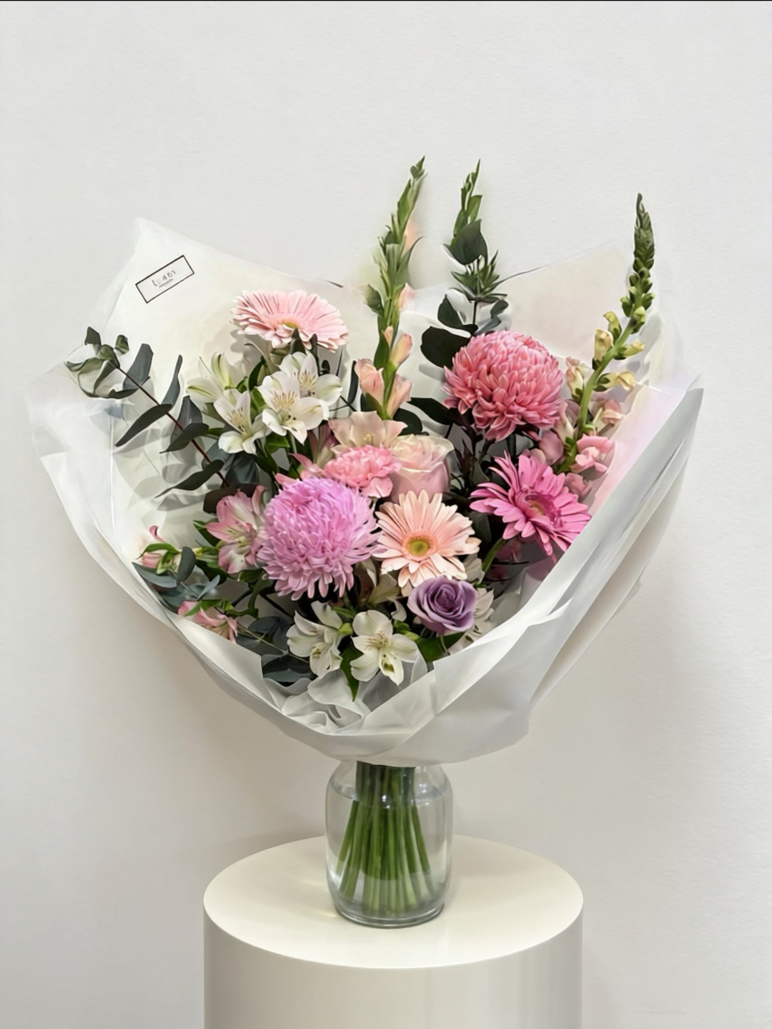 Blush & Ivory Bouquet (Pink & White)