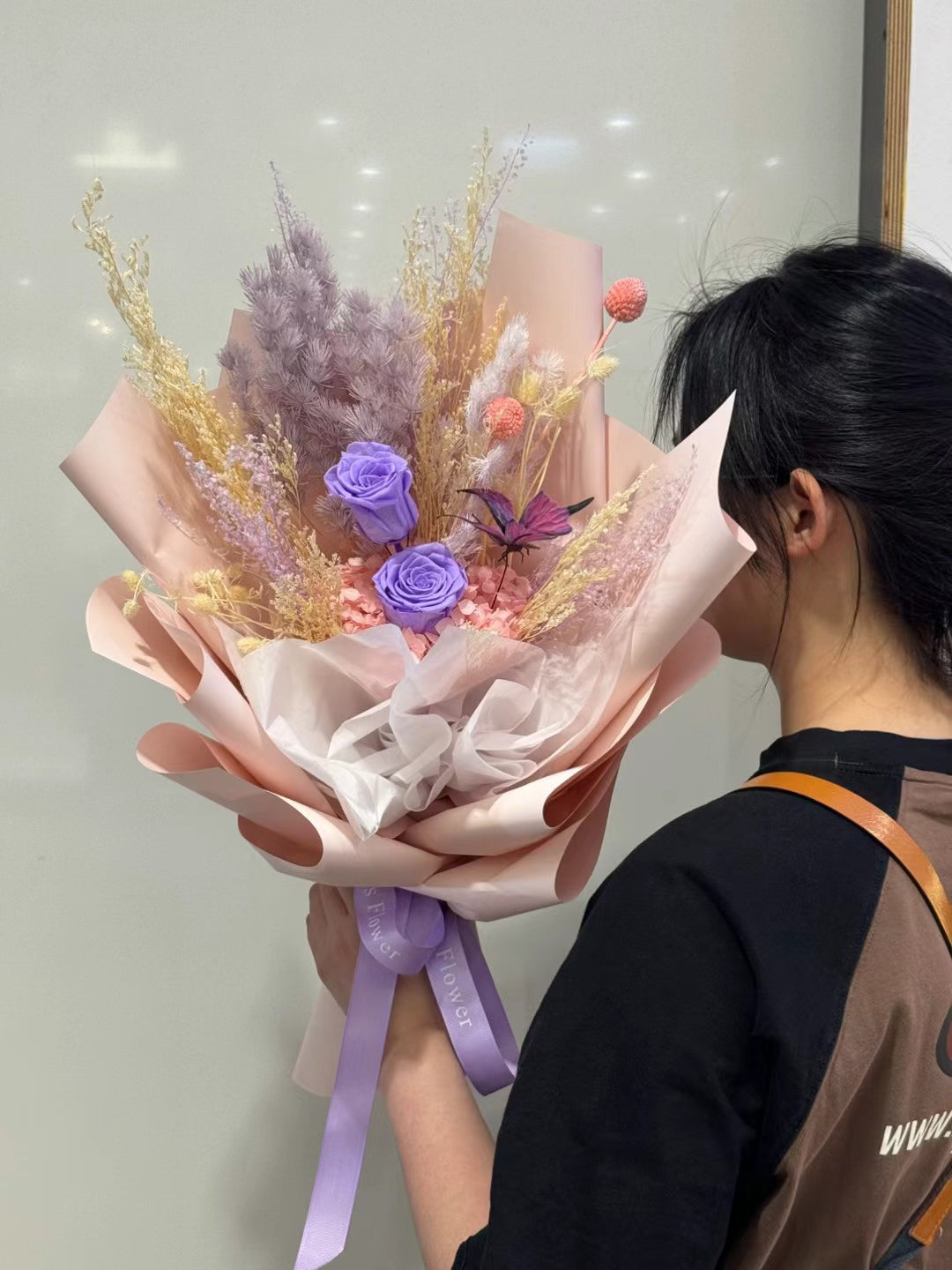 Preserved Flower Bouquet – Custom Colors