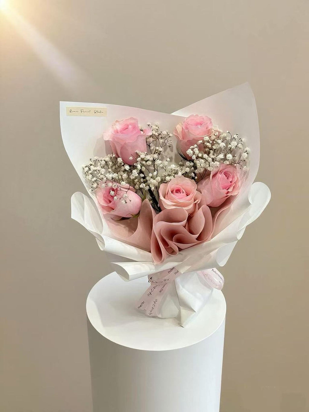 Rose only-Pink lady Bouquet