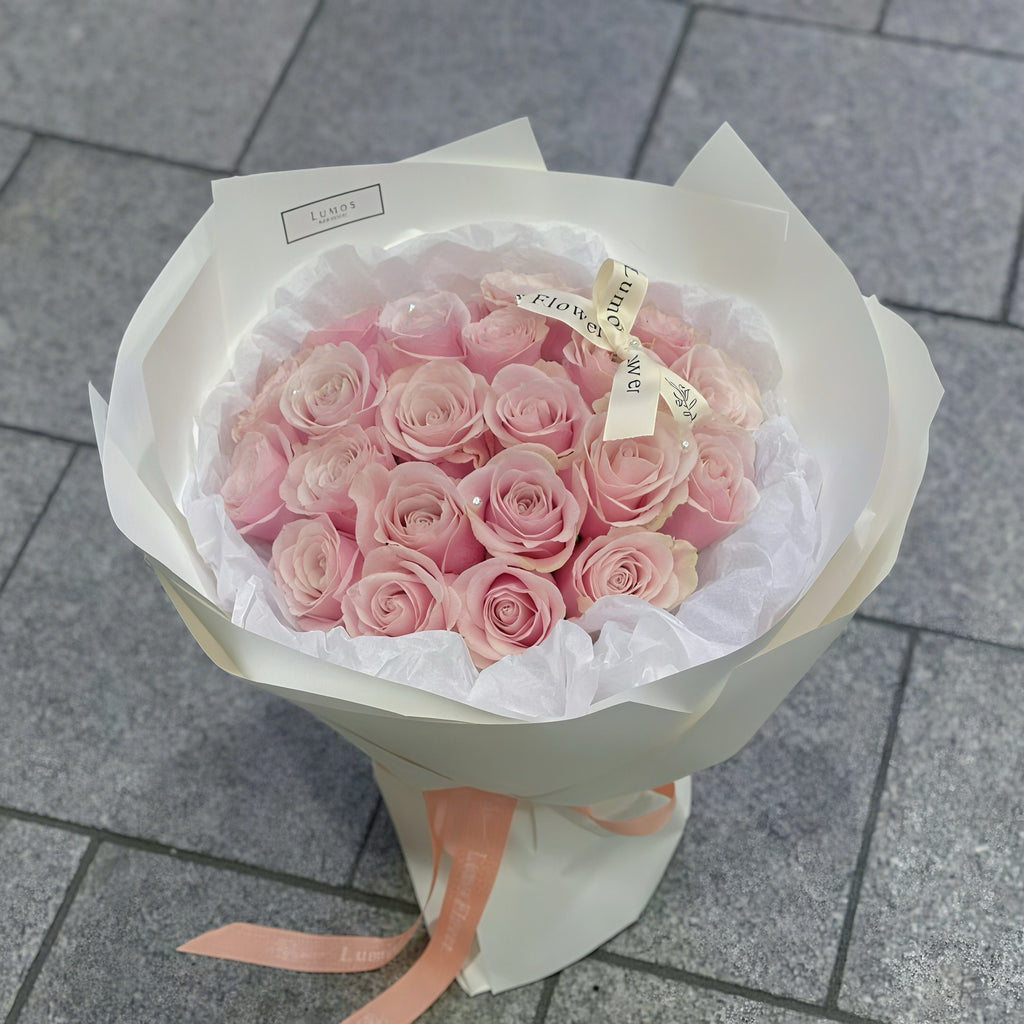 Rose only-Pink lady Bouquet