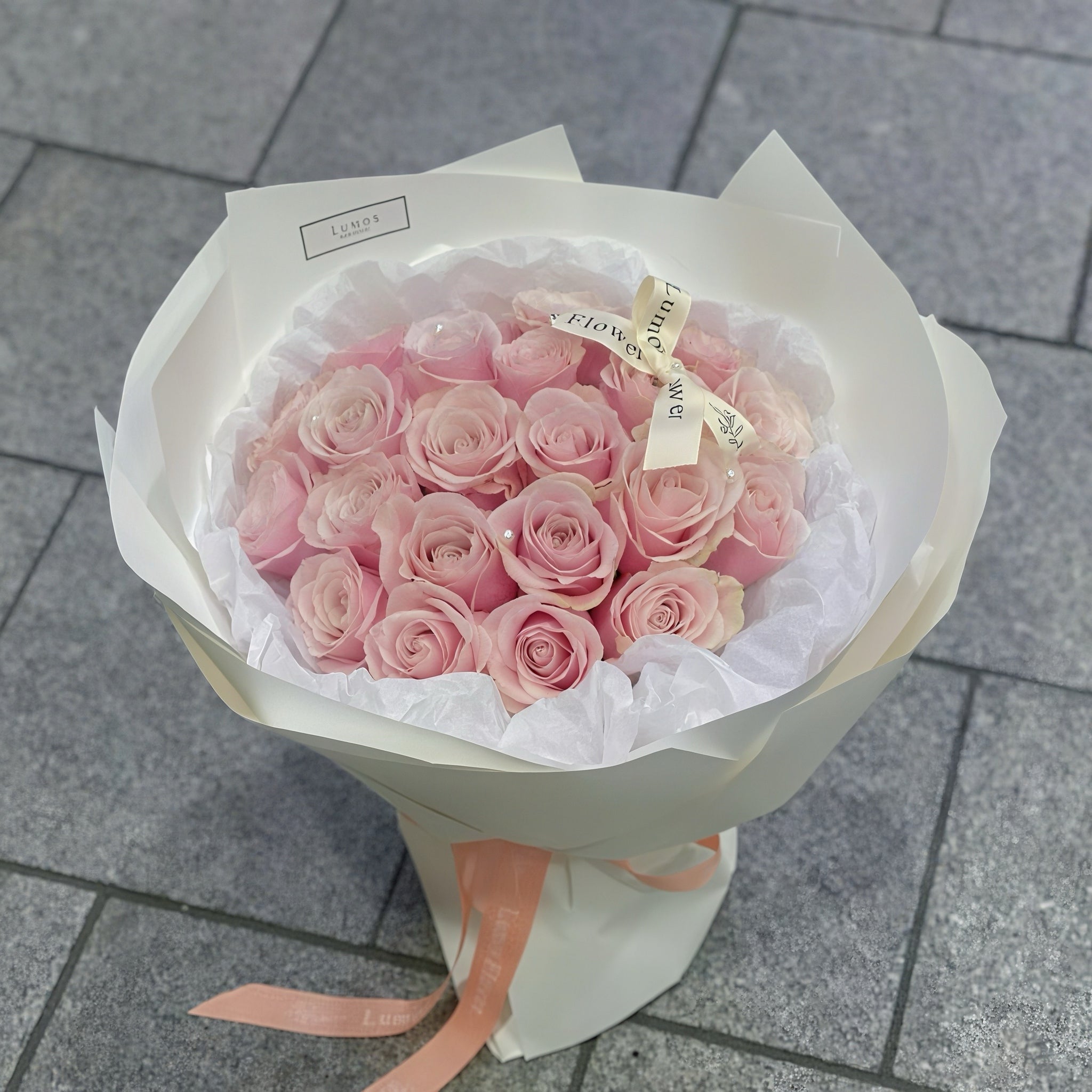 Rose only-Pink lady Bouquet